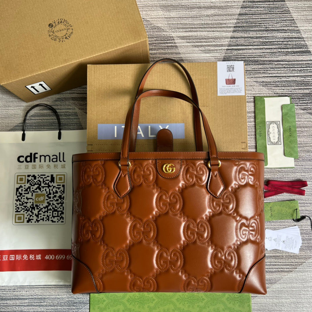 gg , ’s 15in 38cm Red Medium Tote Bag