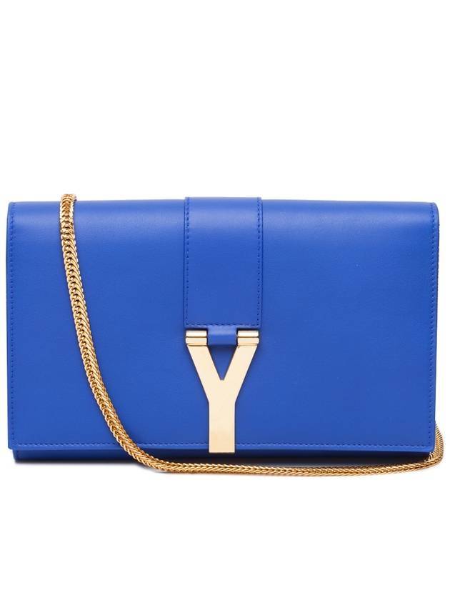 YSL Saint Laurent Saint Laurent Trending Cross Bag Blue Chain Clutch Bag