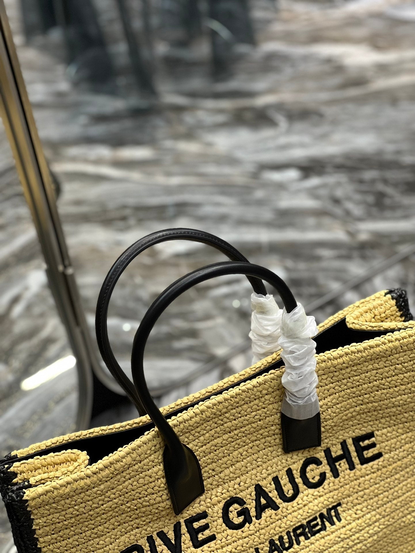 YSL Saint Laurent Rive Gauche RafTop QualityTop Qualitya Tote Bag