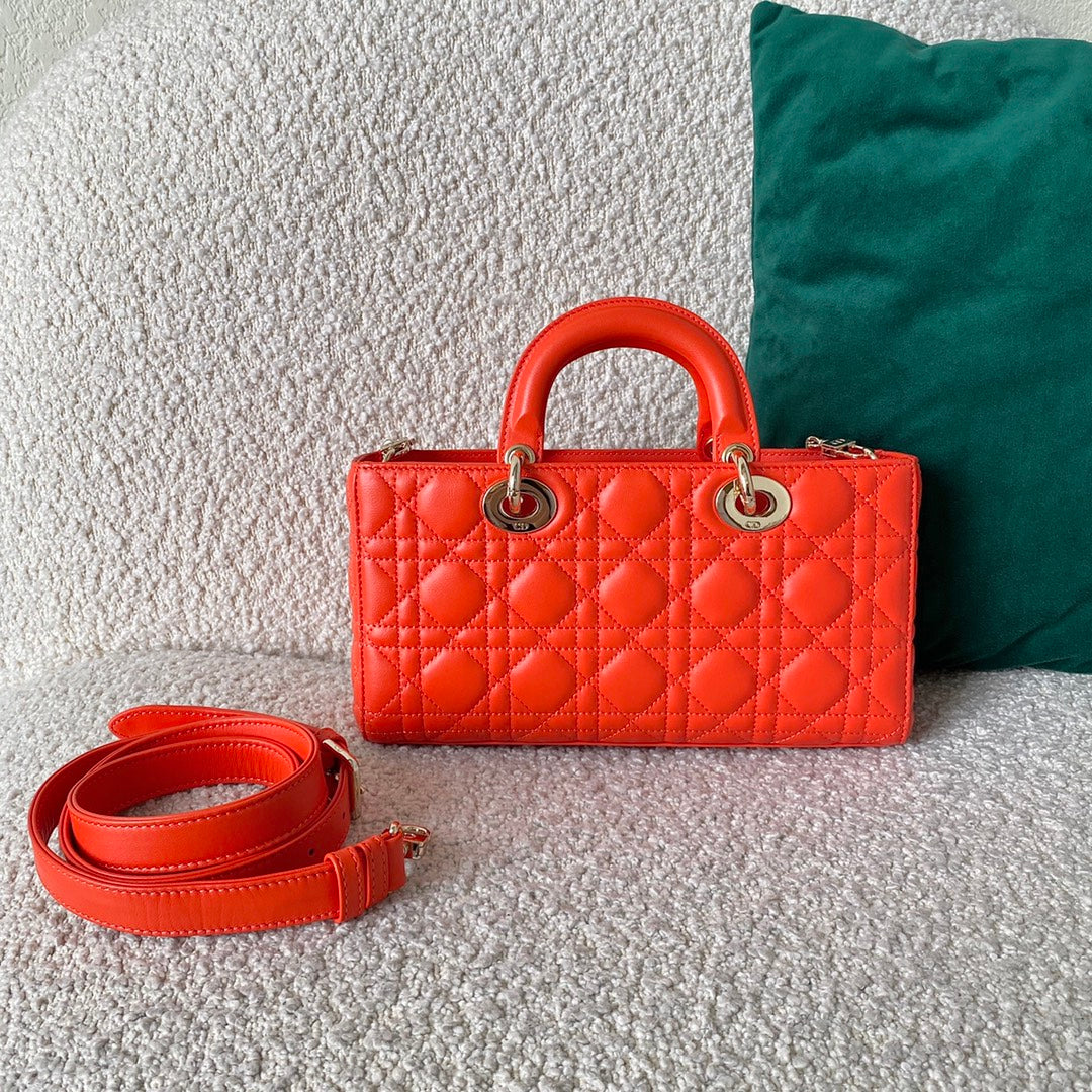 Lady Joy Cd Orange Travel Bag