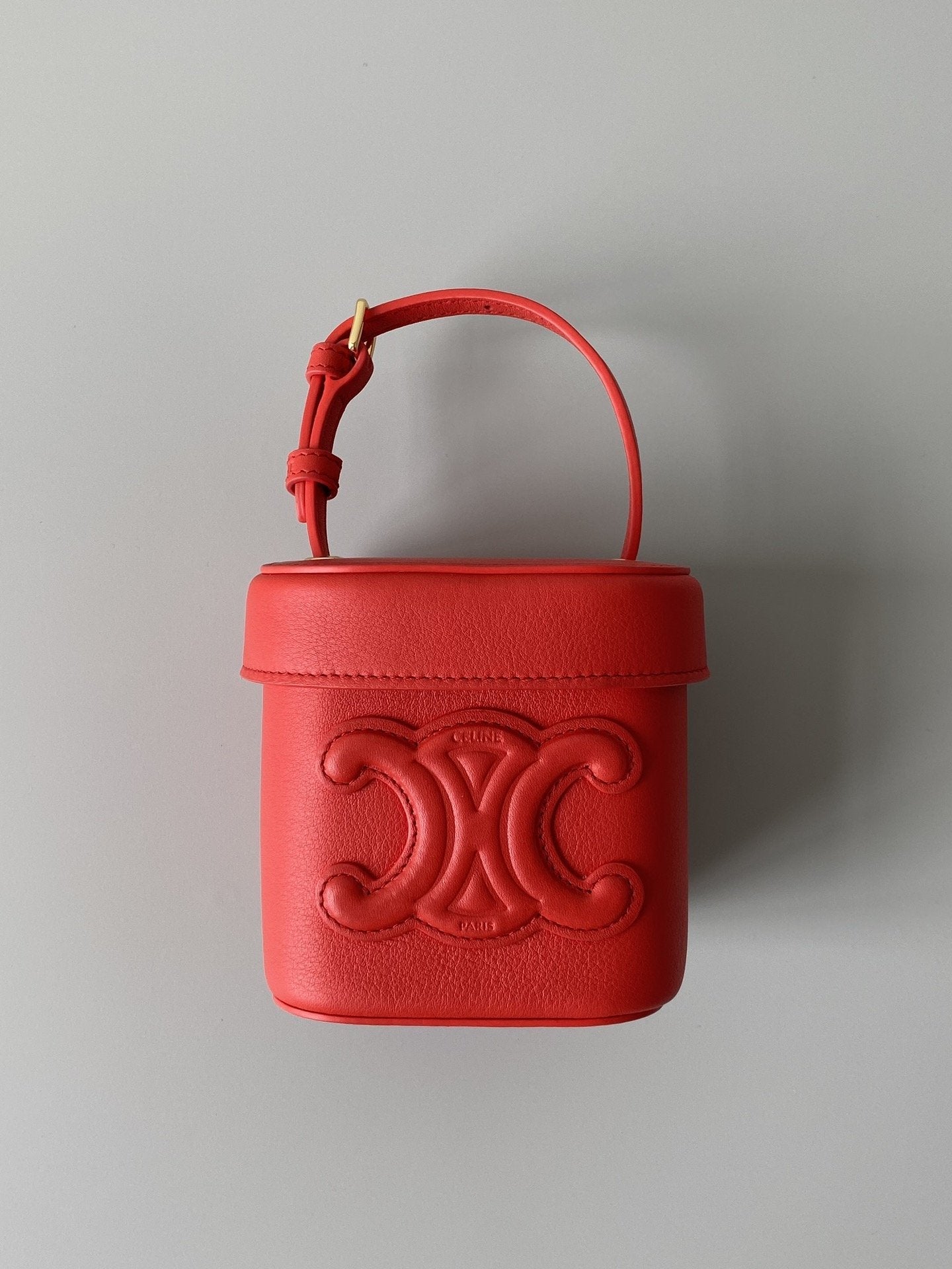 Top Quality Box Cuir Triomphe For Women Red Small Travel Bag 199263Efb27Br 7313