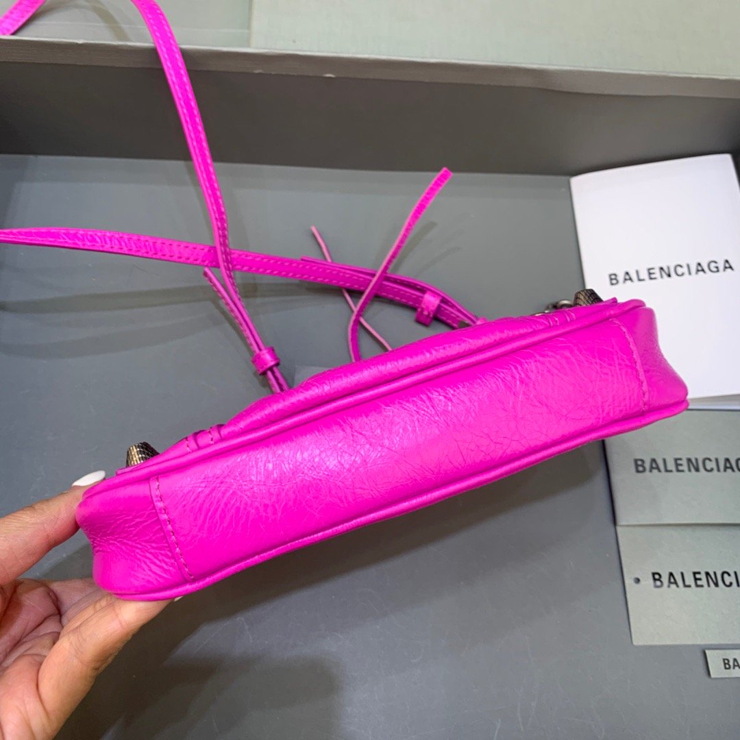 Top Quality Le Cagole Bag With In Pink Mini Travel Bag