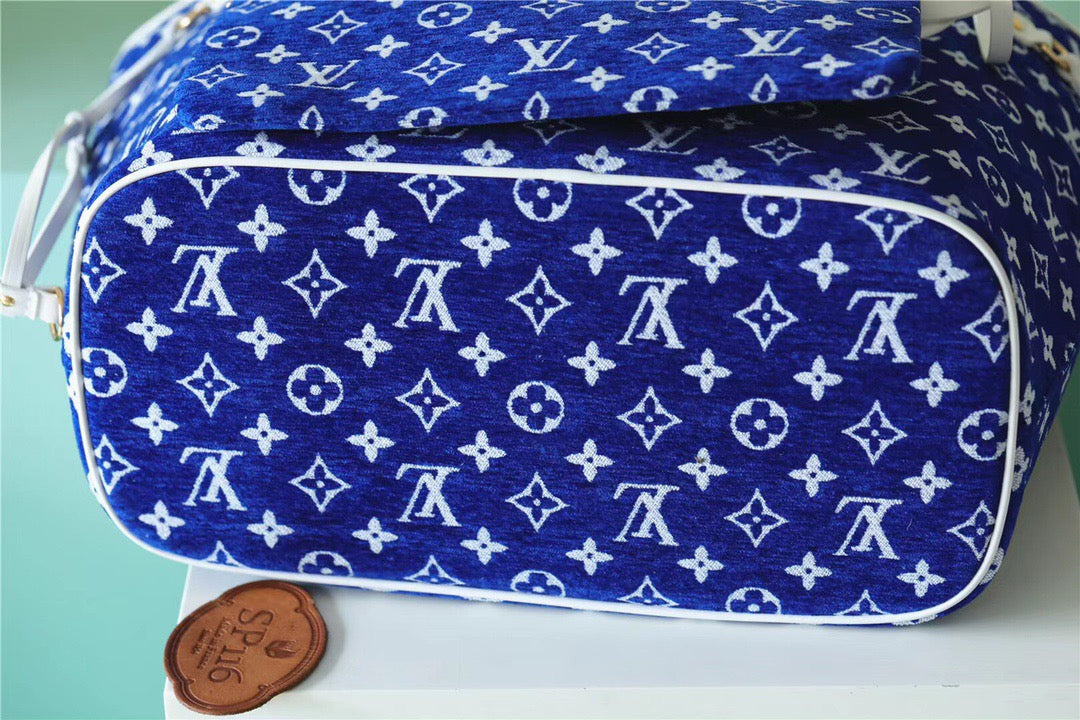 Top Quality Neverfull Mm For Women Shoulder Monogram Blue Crossbody Bag
