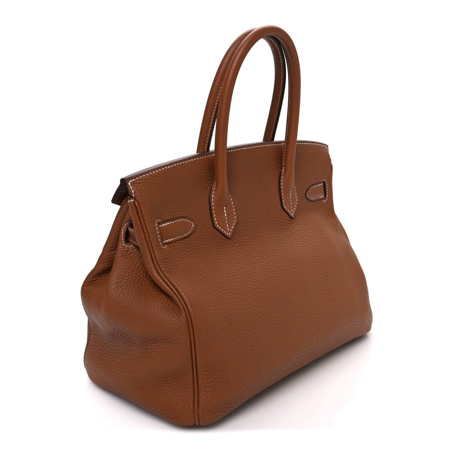Hermes Togo Birkin Handbag Gold Travel Bag 30 Gold 1756174