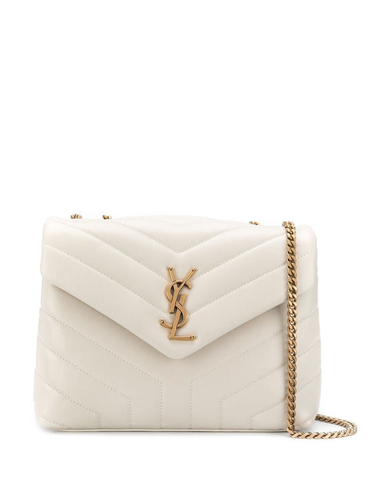 YSL Saint Laurent Trending Women Bo Mng Loulou In Cremasoft Travel Bag