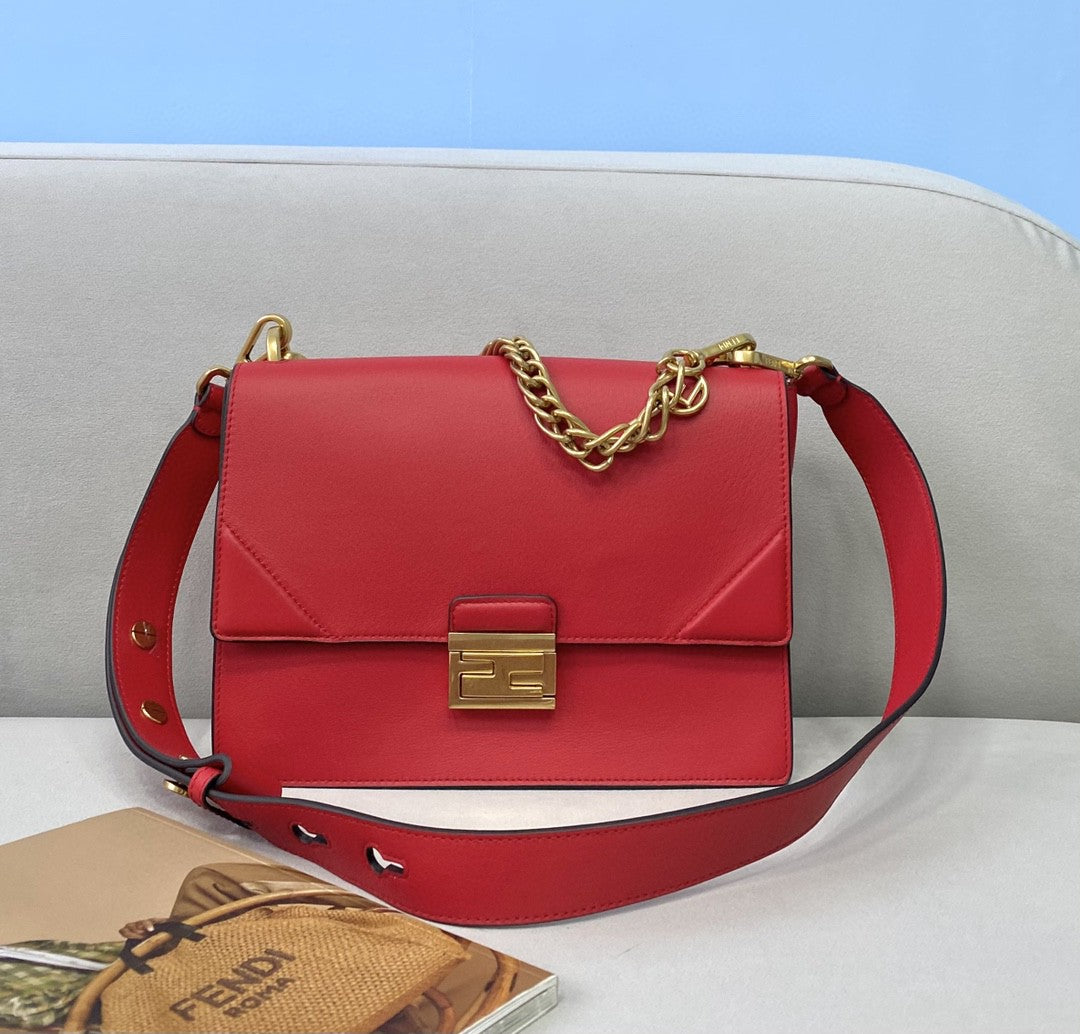 Top QualityTop Quality Kan U Red Small Handbag