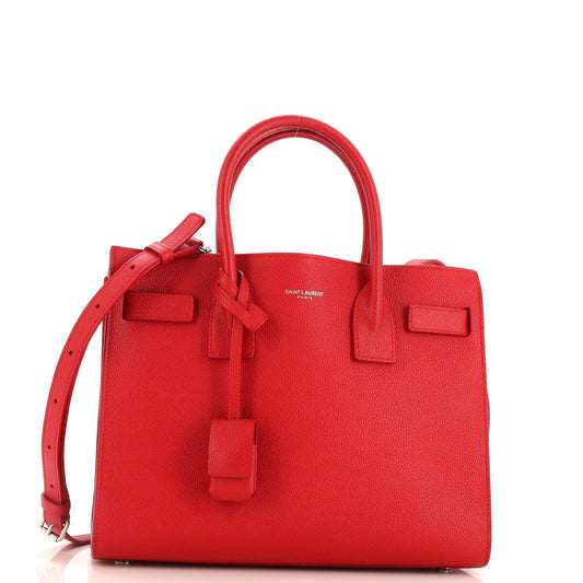 YSL Saint Laurent Saint Laurent Trending Sac De Jour Nm Leather Travel Bag Leather Baby
