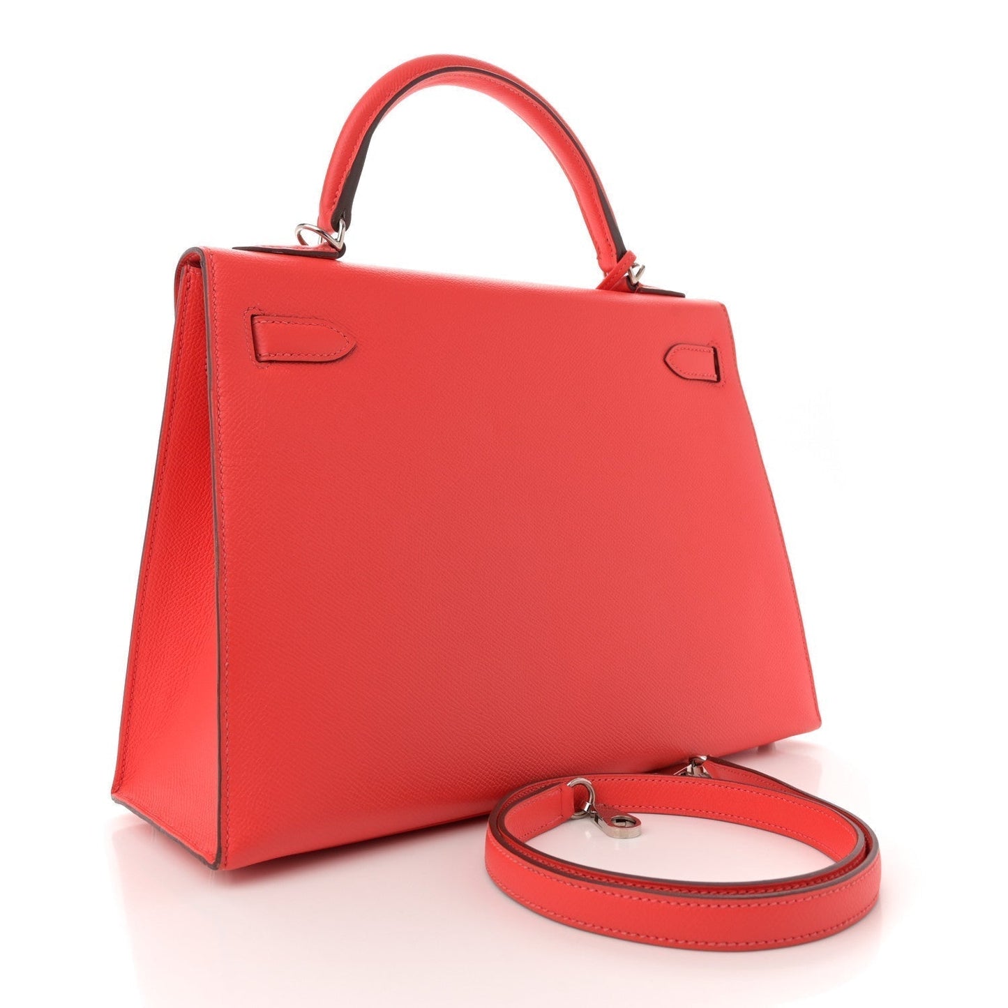 Hermes Epsom Kelly Sellier Rose Jaipur Handbag Travel Bag Rose Jaipur 1727503