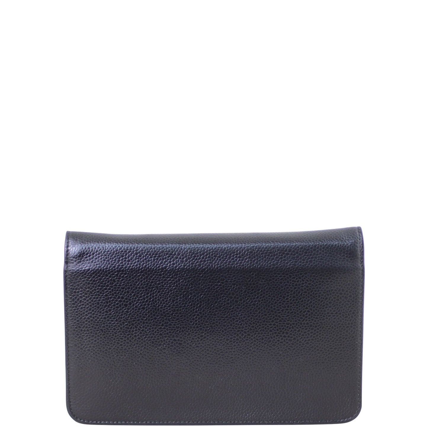 Chanel Timeless Wallet on SHW Handbag Black Chain