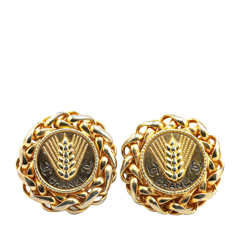 Chanel Coco Mark Inaho Earrings Jewelry