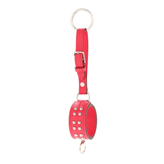 Hermes Epsom Collier De Chien Anneau Key Holder Rose Key Chain