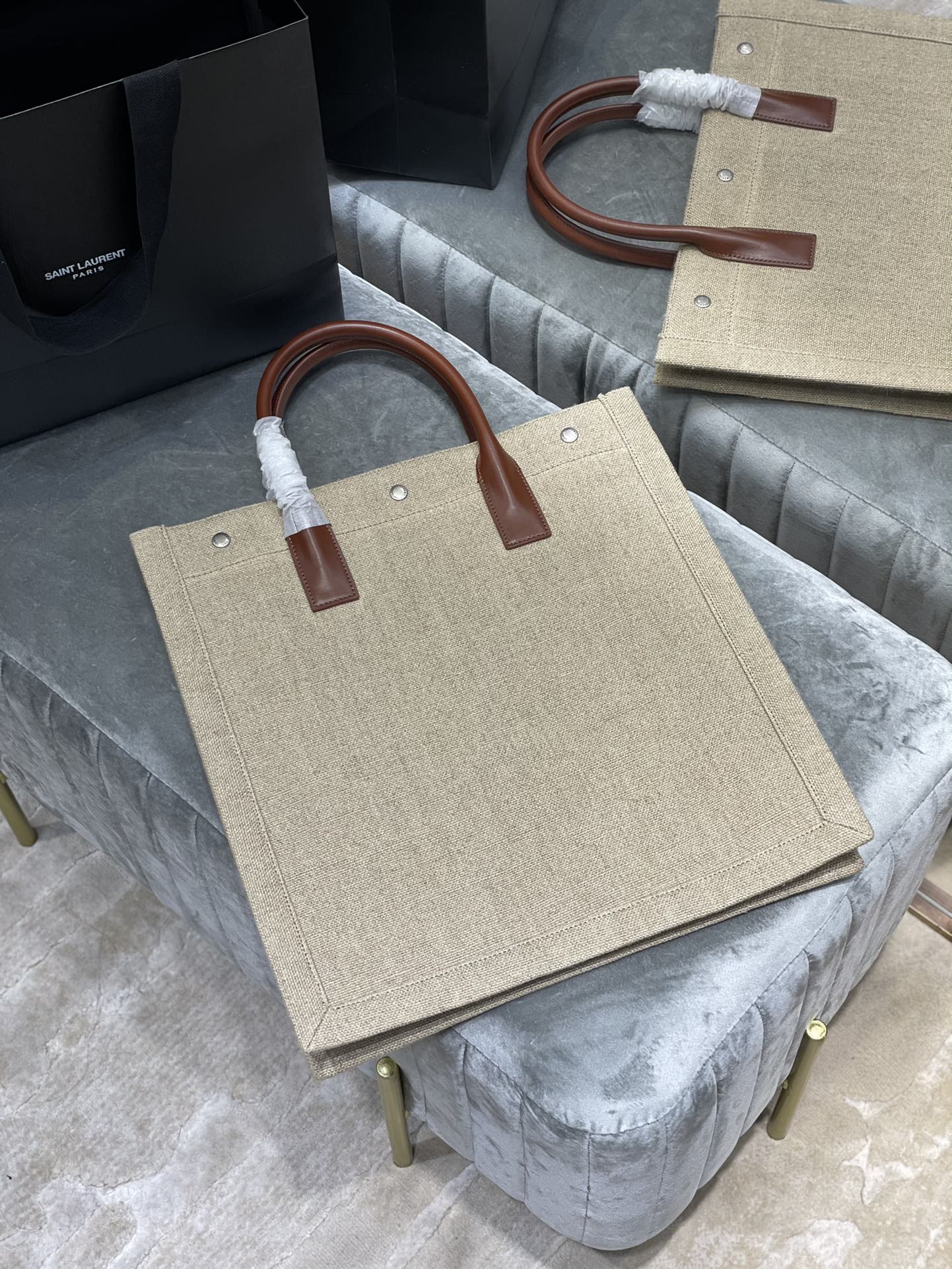 YSL Saint Laurent Rive Gauche Tote Bag
