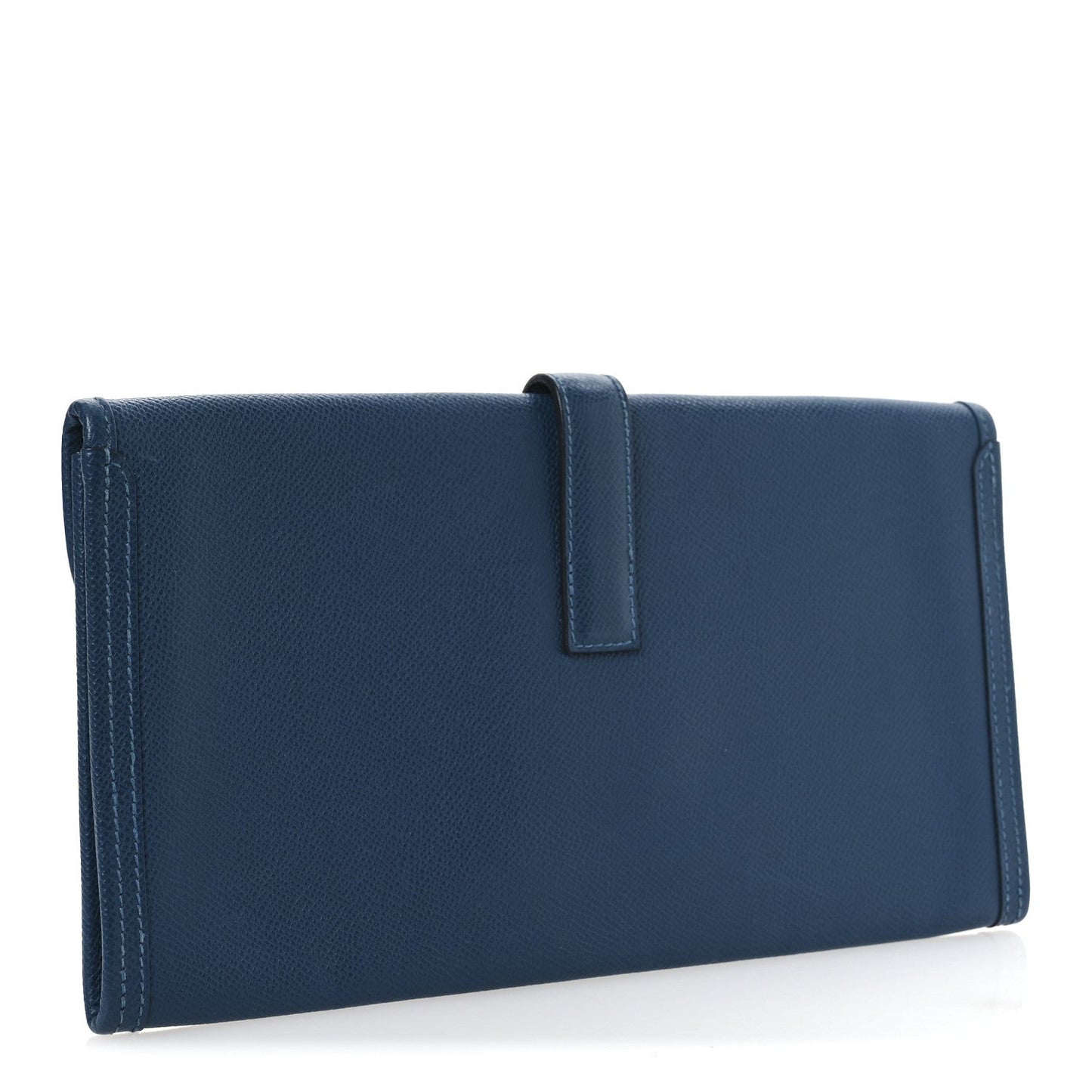 Hermes Epsom Jige Elan Clutch Bleu Thalassa Clutch Bag