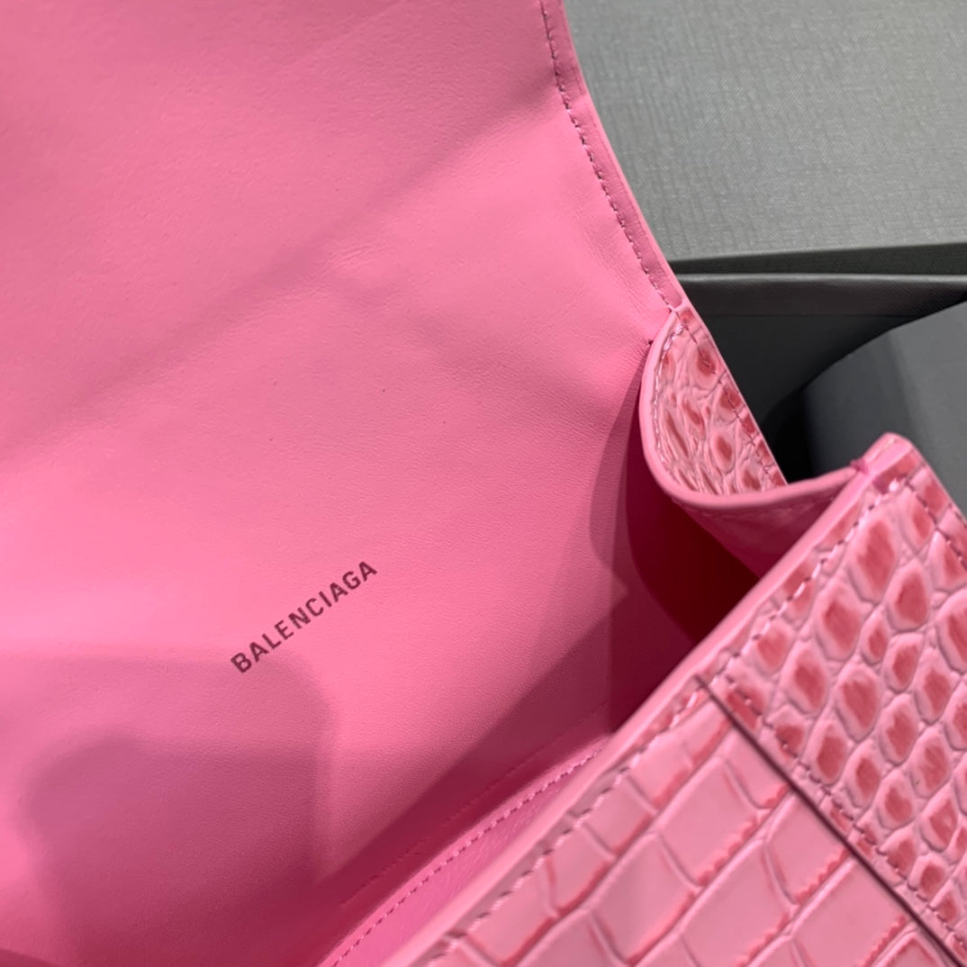 Top Quality Hourglass Xs Handbag In Dark Pink Travel Bag