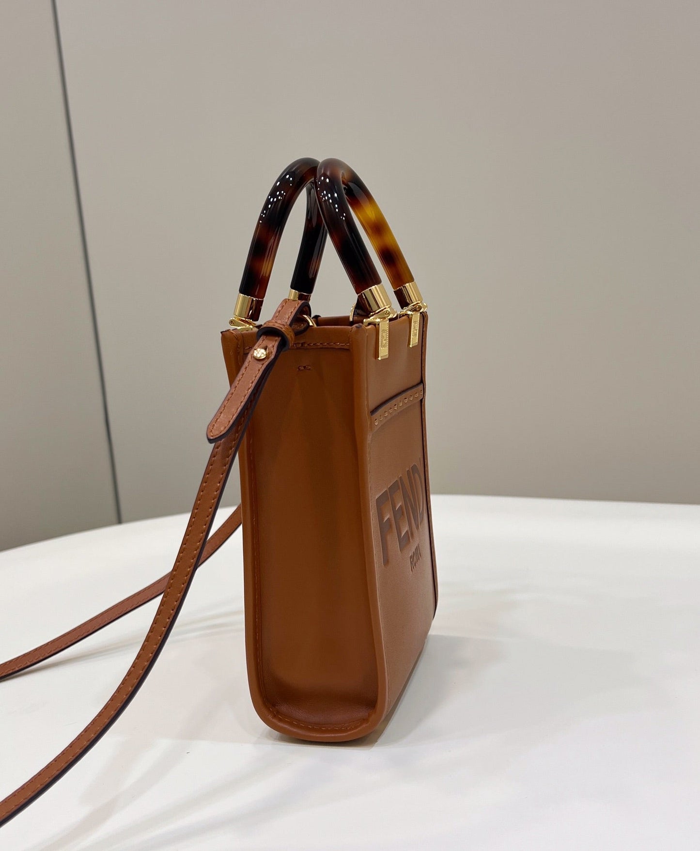 Top QualityTop Quality Sunshine Shopper Brown Mini Tote Bag