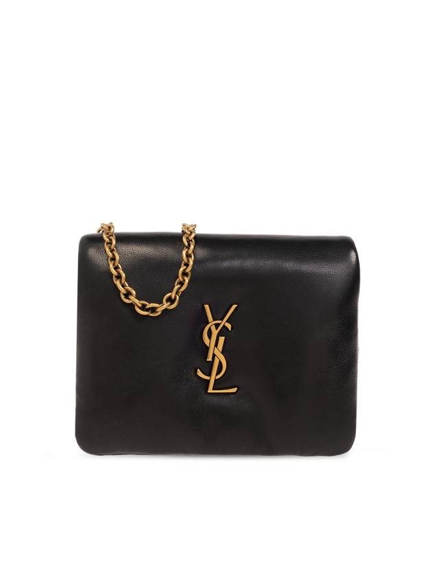 YSL Saint Laurent Saint Laurent Trending Calypso Card Wallet Clutch Black Chain Clutch Bag