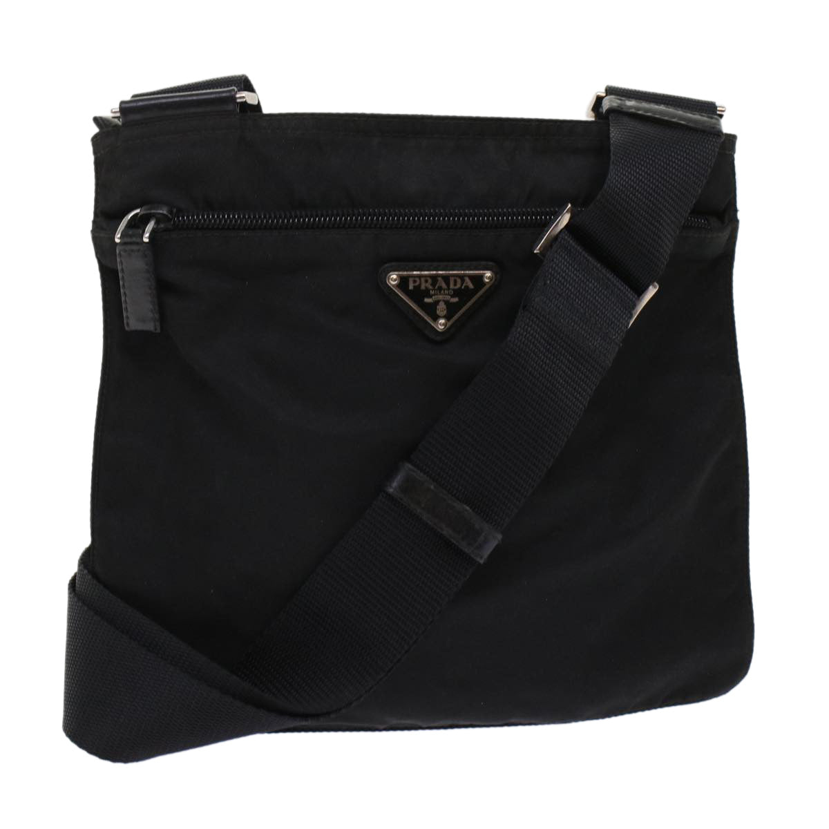 Prada Shoulder Bag Nylon Black Nylon Black Ep1121