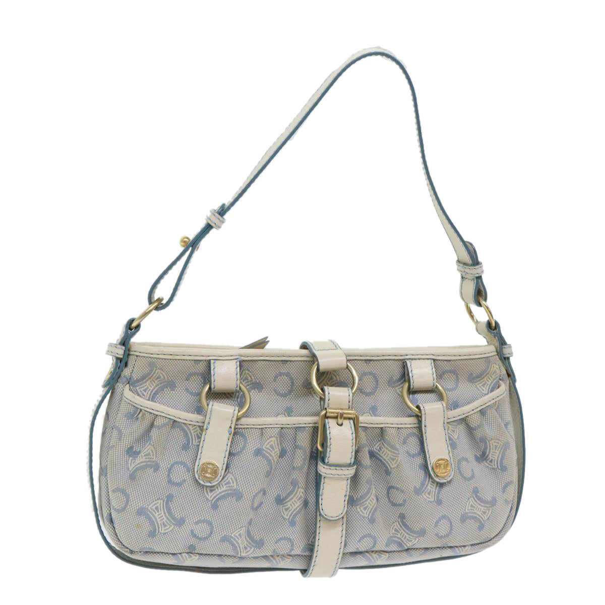 Luxury C Macadam Shoulder Bag Light Ep Canvas Blue