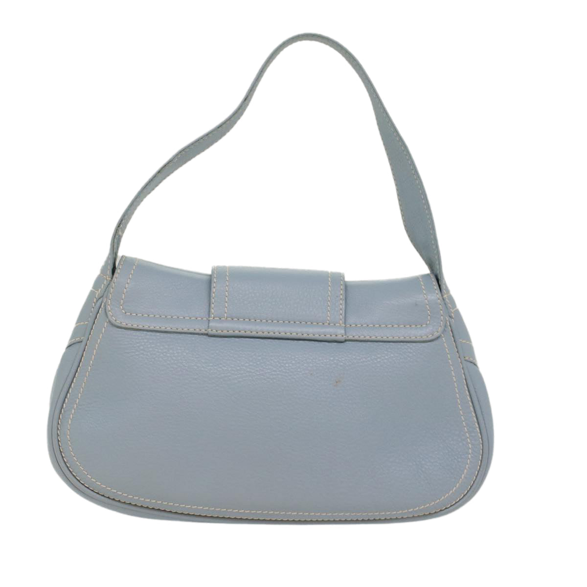 Luxury Shoulder Bag Light Ep Leather Blue