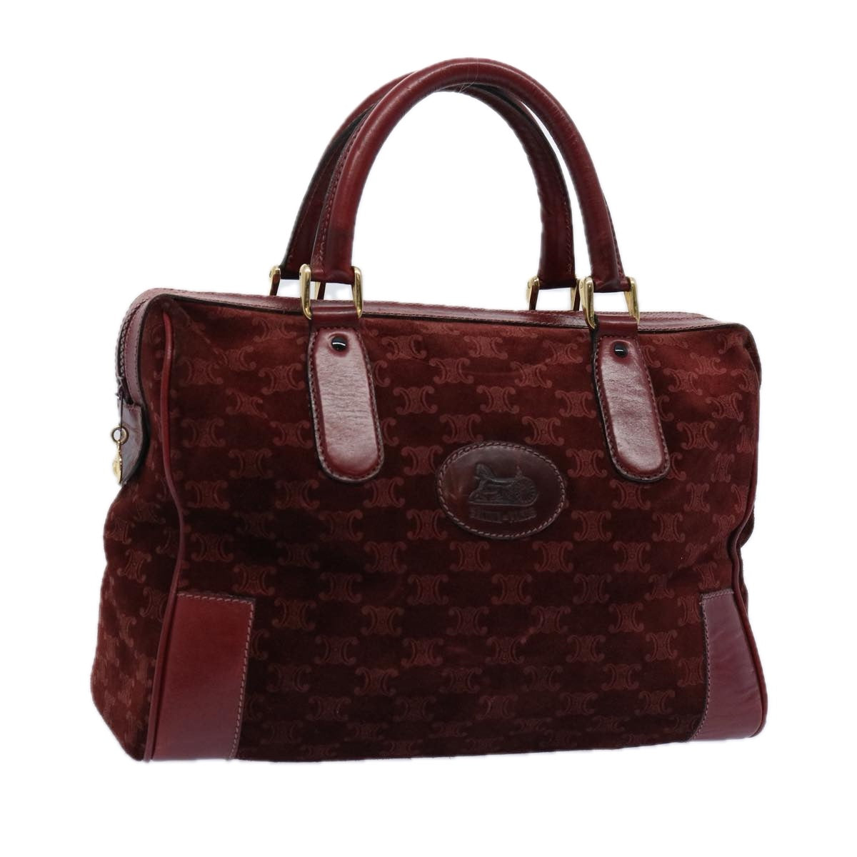Luxury Macadam Boston Bag Ep Canvas Red Travel Bag