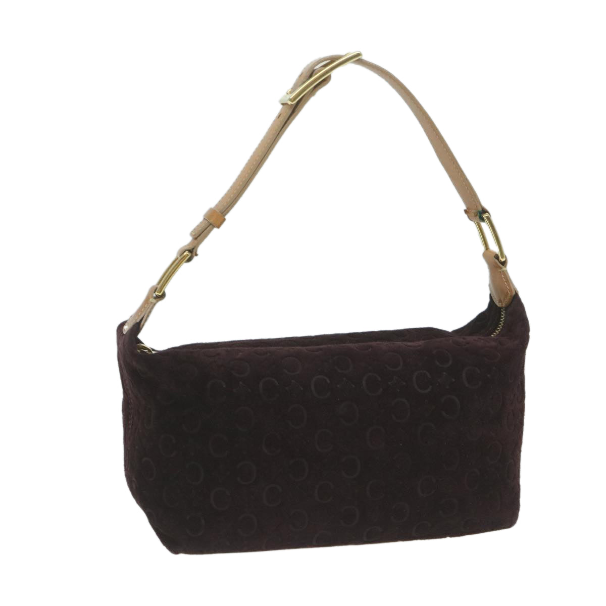 Luxury C Macadam Shoulder Bag Purple Ep Canvas