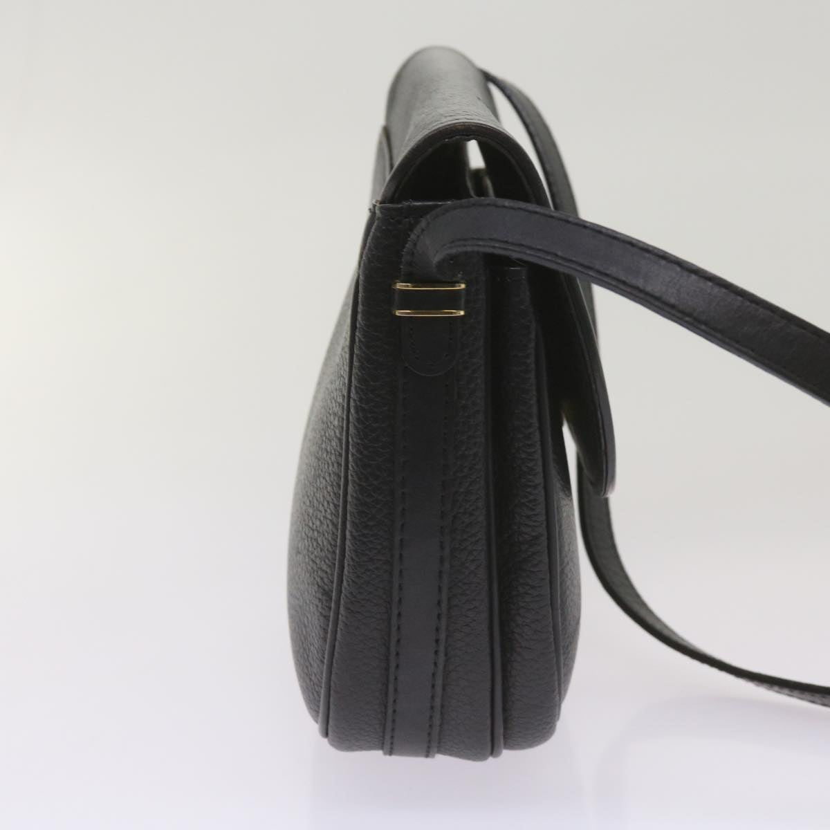 Burberry Luxury ss Shoulder Bag Auth Ep3585 Leather Black