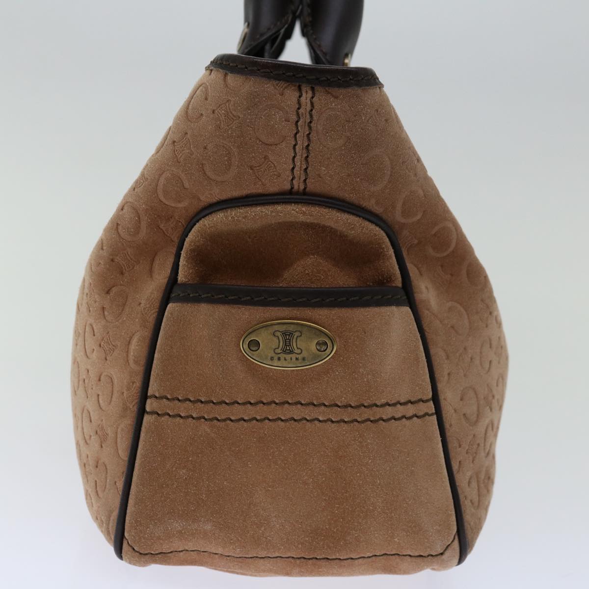 Luxury Hand Bag Ep Suede Brown Travel Bag
