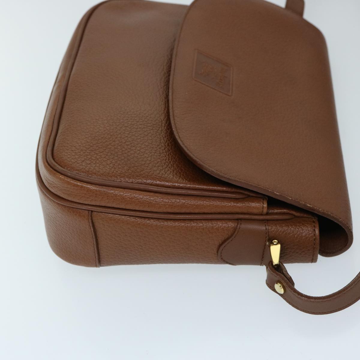 Burberry Luxury ss Shoulder Bag Auth Ep3760 Leather Brown