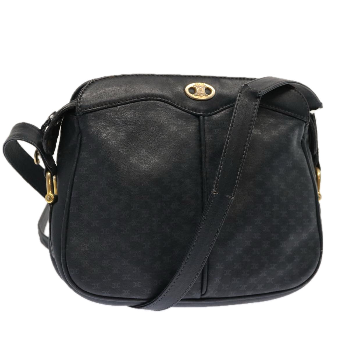 Luxury Macadam Shoulder Bag Navy Ep Canvas