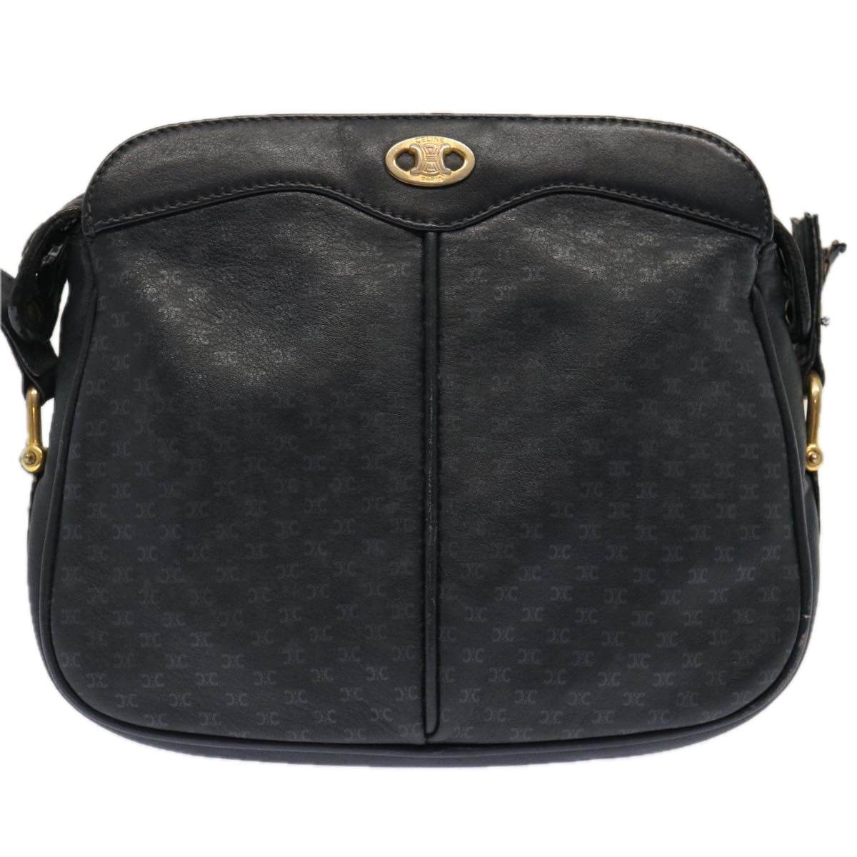 Luxury Macadam Shoulder Bag Navy Ep Canvas