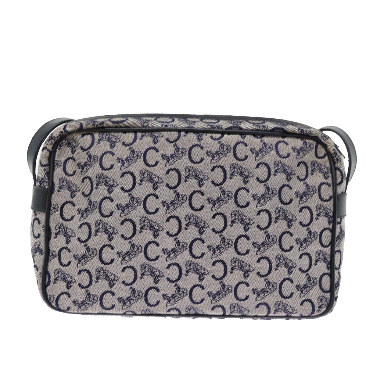 Luxury C Macadam Shoulder Bag Navy Ep Canvas