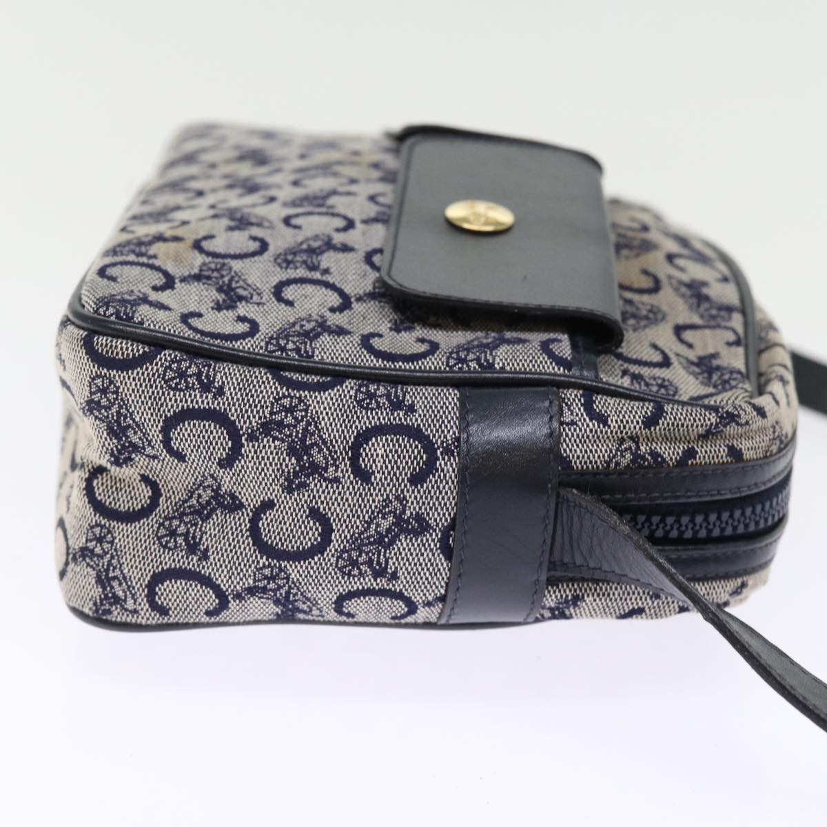 Luxury C Macadam Shoulder Bag Navy Ep Canvas