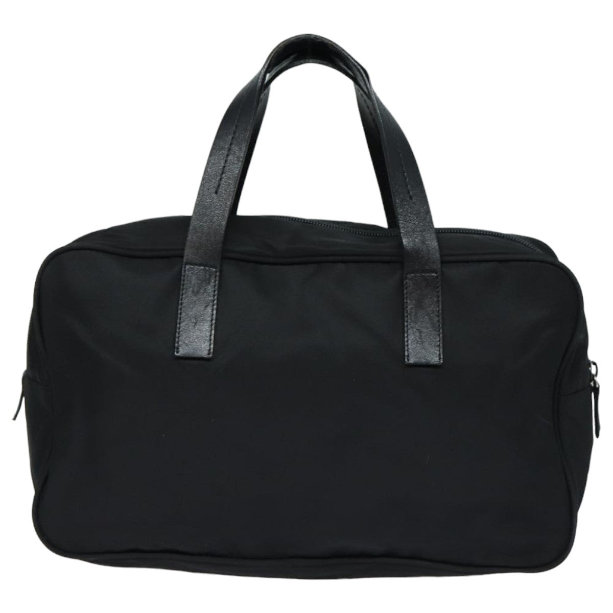 Prada Hand Bag Auth Nylon Black Travel Bag Black Auth Ep4850