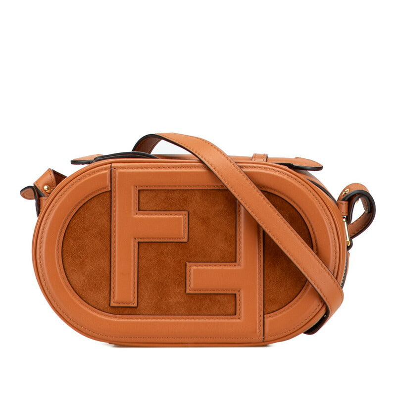 Fendi Lock 2Way Shoulder Bag Leather