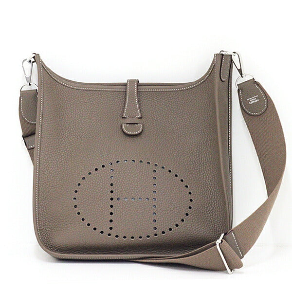 Hermes Shoulder Bag Taurillon Clemence Etope Evelyn Pm