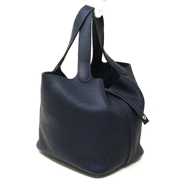 Taurillon Clemence Bruny Pico Lock Mm Tan Travel Bag