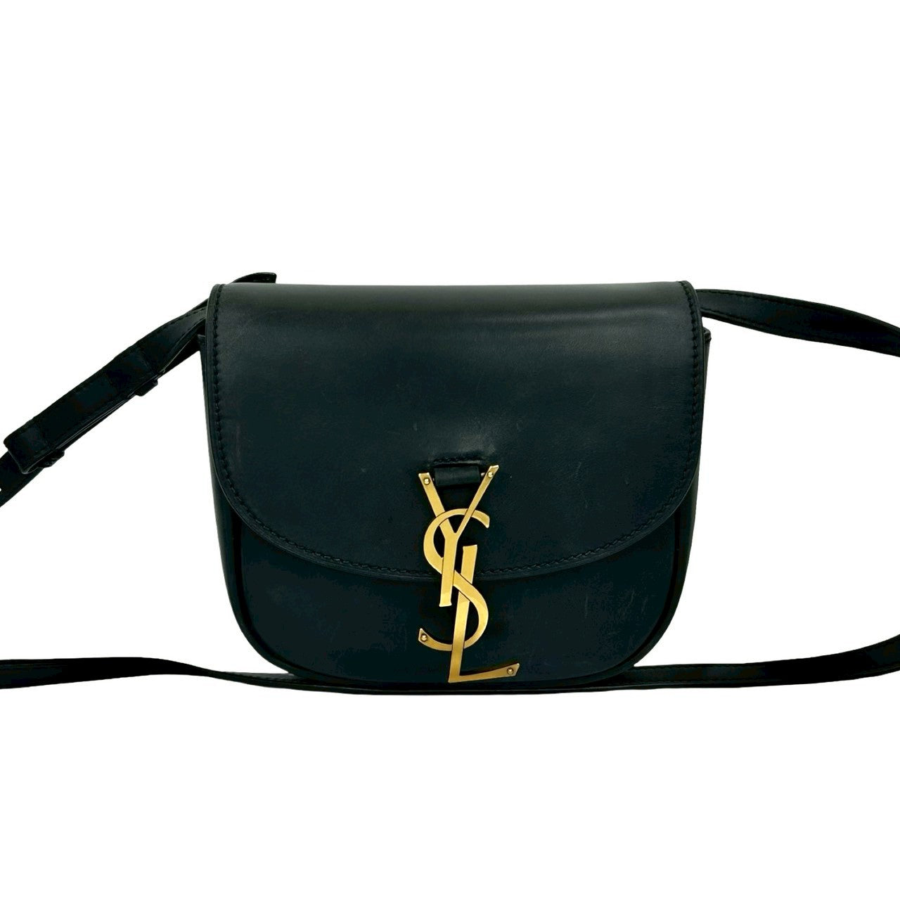 YSL Saint Laurent Paris Kaia Calf Shoulder Bag Leather Calf Leather Mini