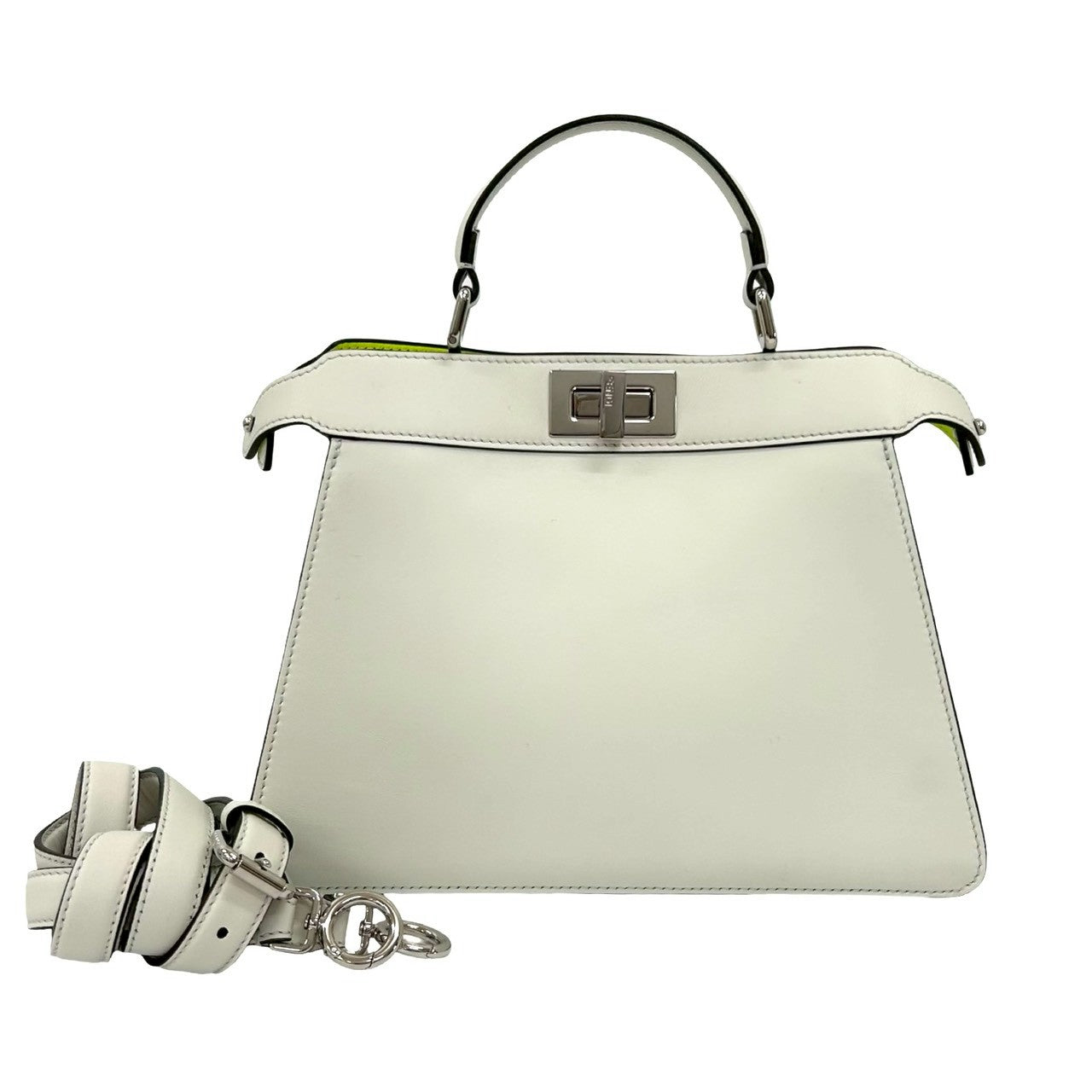 Fendi Peekaboo Iseeu Shoulder Bag Leather Small