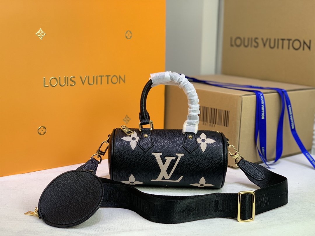 Top Quality Papillon Bb Empreinte For Women Monogram Black Crossbody Bag