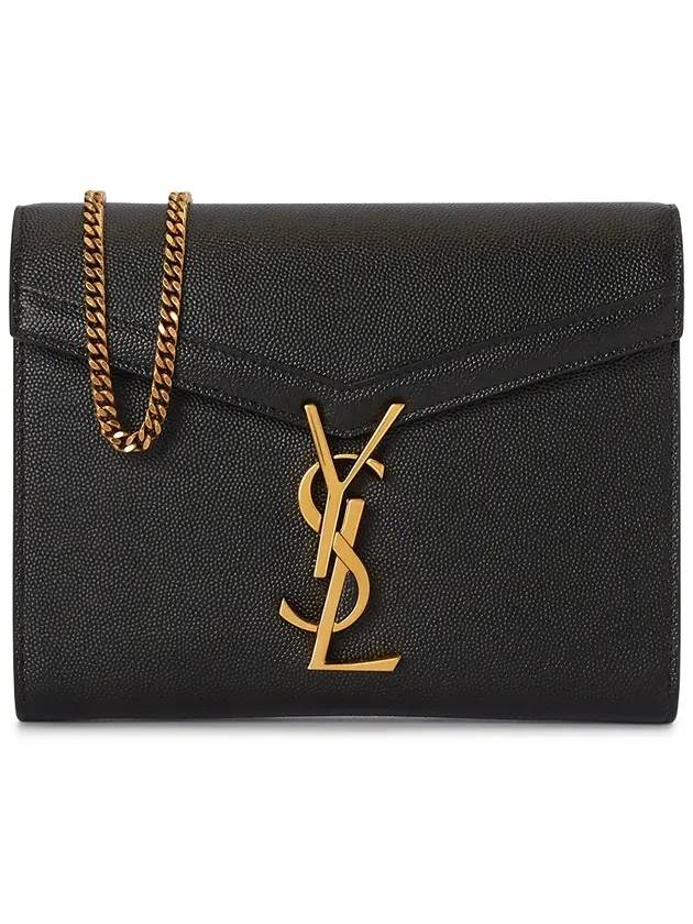 YSL Saint Laurent Saint Laurent Trending Cassandra Shoulder Bag Monogram Black