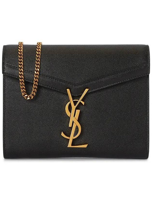 YSL Saint Laurent Saint Laurent Trending Cassandra Shoulder Bag Monogram Black