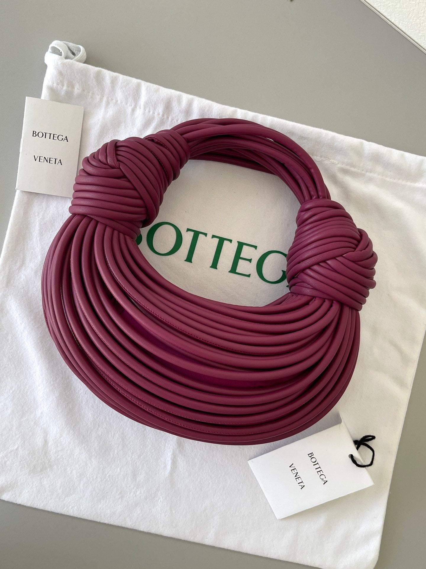 Top Quality Double Knot Purple For Women Travel Bag