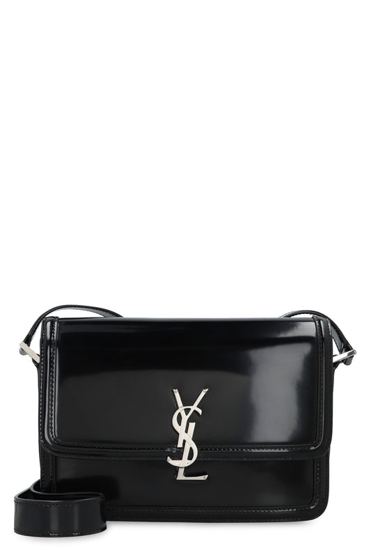 YSL Saint Laurent Saint Laurent Trending Men Solferino Messenger Bag Leather Black Travel Bag