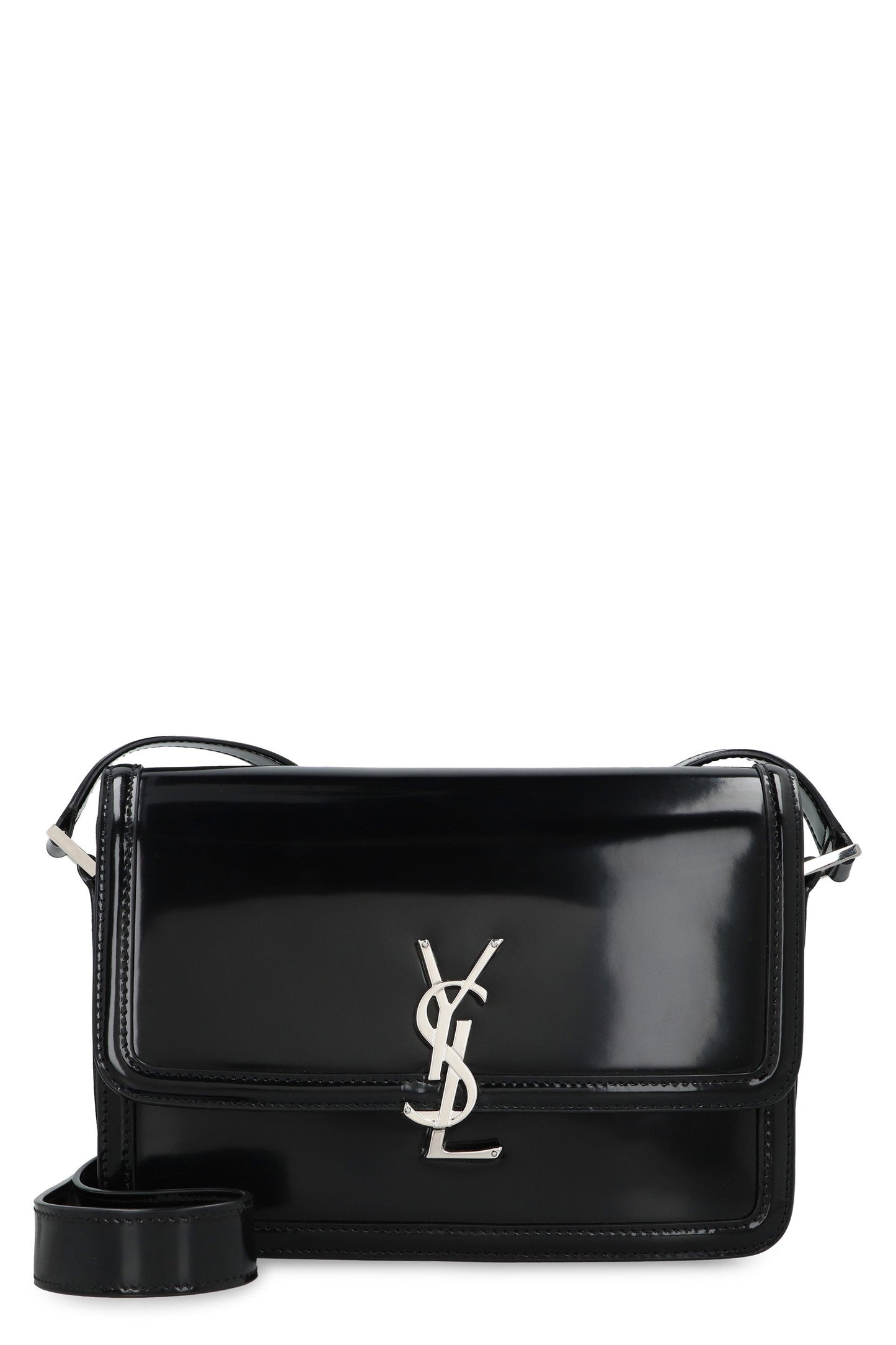 YSL Saint Laurent Luxury Trending Men Solferino Messenger Bag In Color Leather Black