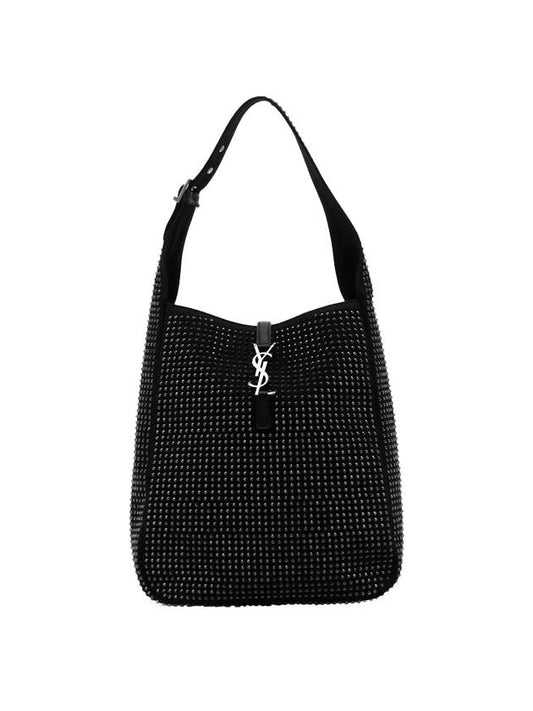 YSL Saint Laurent Saint Laurent Trending Embellished Shoulder Bag Black Medium