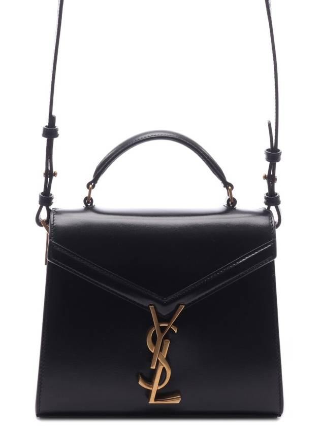 YSL Saint Laurent Saint Laurent Trending Box Cassandre Top Tote Leather Black Shoulder Bag