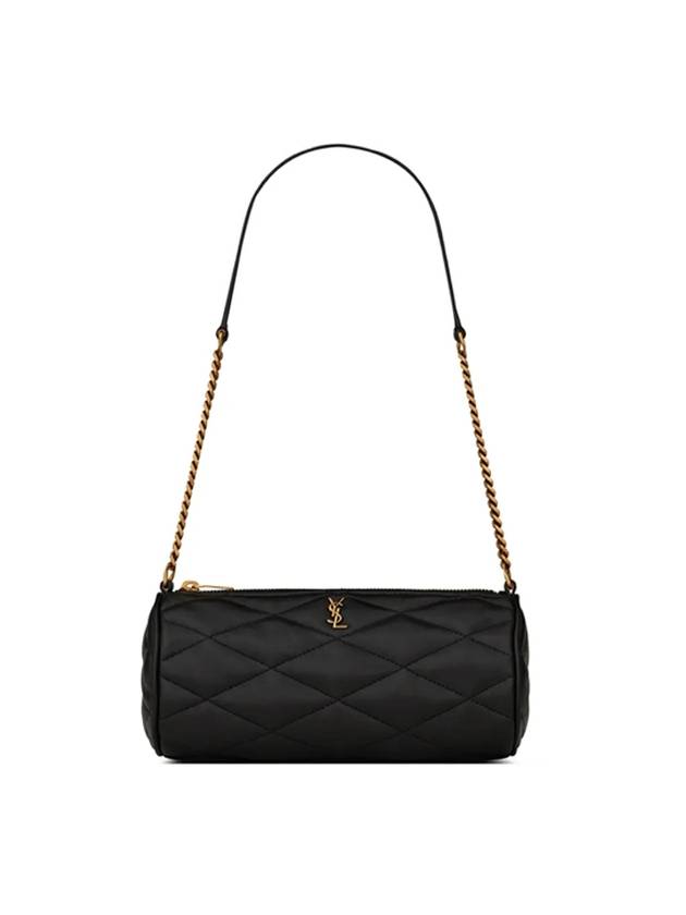 YSL Saint Laurent Saint Laurent Trending Tube Quilting Shoulder Bag Black Small