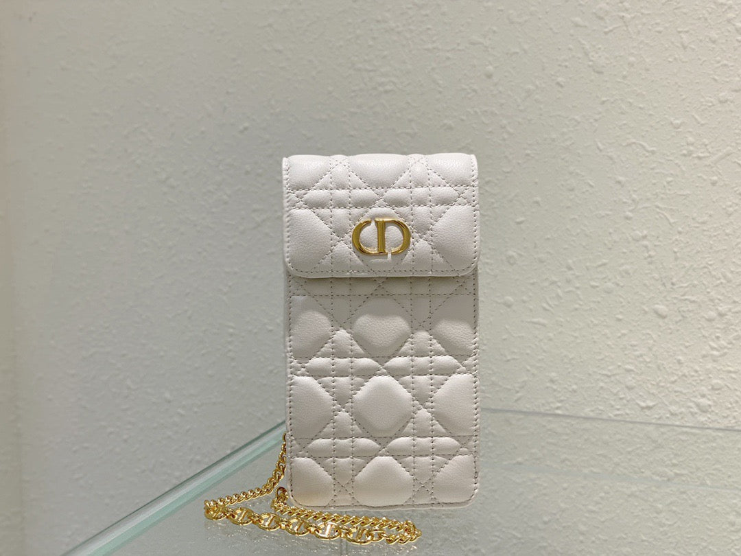 Caro Phone Holder Cd White Chain Travel Bag