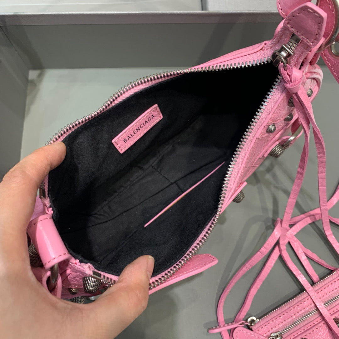 Balen Le Cagole Xs Shoulder Bag In Pink