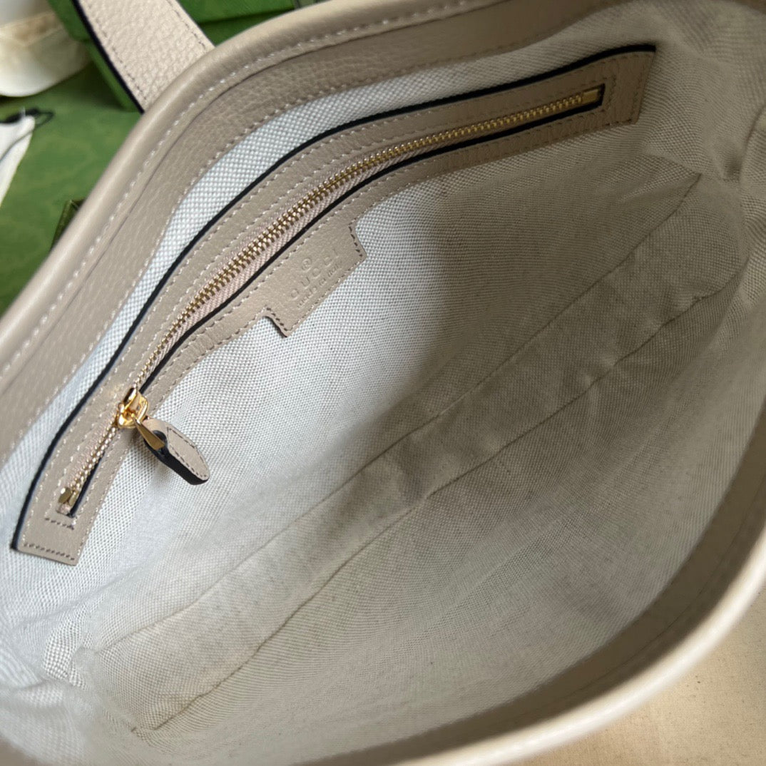 gg Jackie gg , ’s Beige Small Shoulder Bag